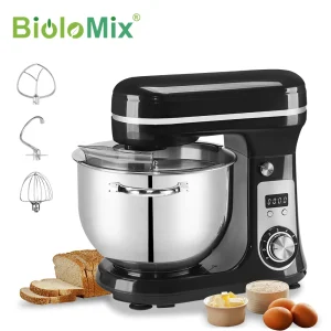 BioloMix Kitchen Food Stand Mixer 6-Speed, 1200 W, 6 L, DC