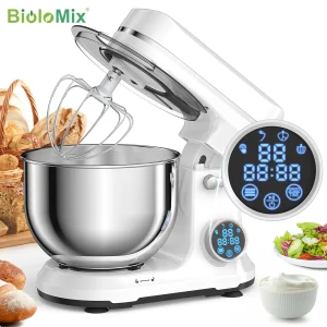 BioloMix Kitchen Food Stand Mixer, 1200W 11-Speeds