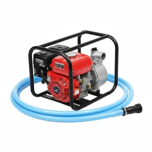 7.5HP 2 Inch 4-Stroke Gas Water Pump  30m Total Head  Large Flow Built-In Debris Filter